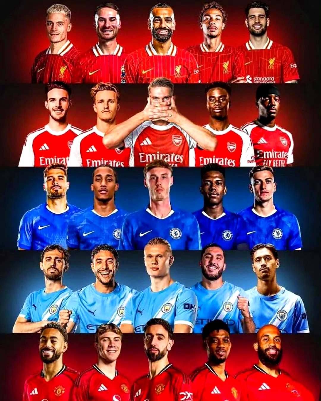 包含红蓝之争，英德法豪门球队竞逐冠军荣耀的词条